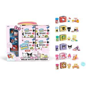 Jada Toys - Hello Kitty - Lunch Box Buddies - Blind Box Display  COLLECTIBLES